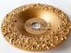 دیسک سنگزنی کاربید تنگستن طلا بافینگ برای خمیر لاستیکی و پارچه