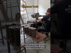 تیغه الماسی 2025 در مقابل بتن سخت! ترفند گرمایش کف