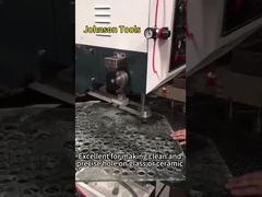 من يه سوراخ الماس رو روي شيشه امتحان کردم و نتيجه ديوانه اي بود