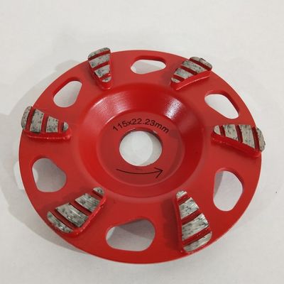 دیسک چرخ لیوان بتنی 4.5 اینچ 115 میلی متری برای چرخ زاویه ای