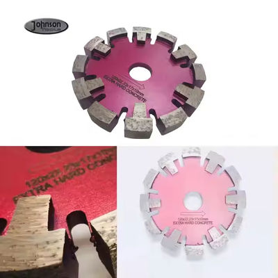 125mm کف لیزر جوشکاری الماس 17mm ضخامت بخش کف شکاف دیسک Tuck Point Saw Blade