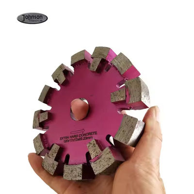 125mm کف لیزر جوشکاری الماس 17mm ضخامت بخش کف شکاف دیسک Tuck Point Saw Blade