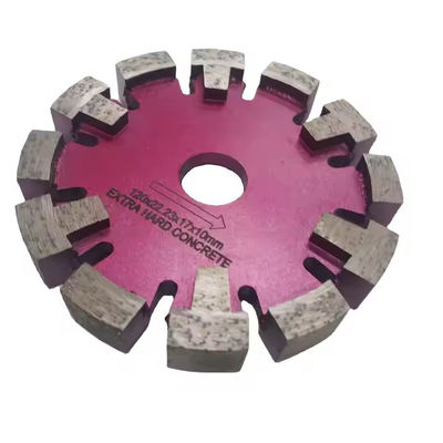 125mm کف لیزر جوشکاری الماس 17mm ضخامت بخش کف شکاف دیسک Tuck Point Saw Blade