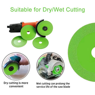 100mm خلاء بریز الماس برش دیسک کاشی سرامیک فرش شیشه برنج گلس برای شیشه ید