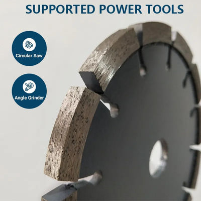 4-1/2" Tuck Point Crack Chaser Grout Repair Diamond Saw Blade برای بتن سبز، بناکاری، آجر، برش سنگ