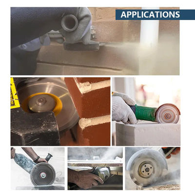 4-1/2" Tuck Point Crack Chaser Grout Repair Diamond Saw Blade برای بتن سبز، بناکاری، آجر، برش سنگ