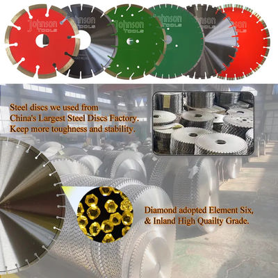 180mm Diamond Turbo Cutting Saw Blades برای برش سریع بتن مسلح