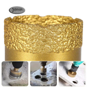 M14 4pcs 72MM مخلوط هسته چینی خشک مته بیت صفر ارتعاش