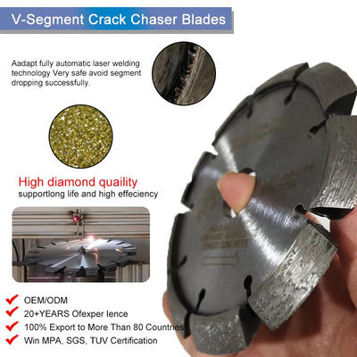 V Groove Saw Blade 105mm - 230mm، کارایی دیسک رول دیسک بالا