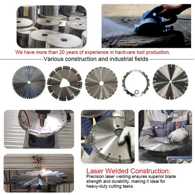 180mm Diamond Turbo Cutting Saw Blades برای برش سریع بتن مسلح
