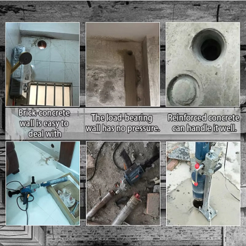 ابزار حفاری OD32-350mm قطعات حفاری هسته الماس بتون برای دیواری و بتون