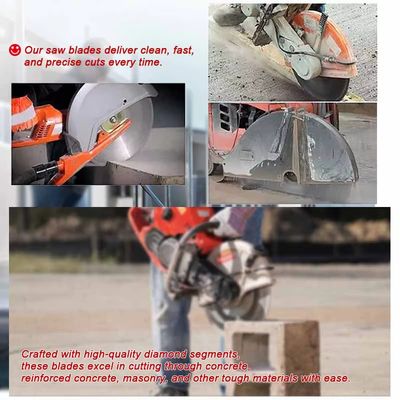 180mm Diamond Turbo Cutting Saw Blades برای برش سریع بتن مسلح