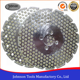 قطعات دو طرفه ابزارهای الماس الکتریکی برای برش سنگ مرمر / گرانیت