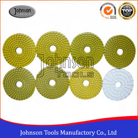 100mm الماس مرطوب پرداخت جلا / پرداخت دیسک برای محصولات سنگ مرمر گرانیت