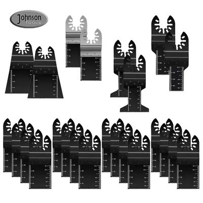 24PCS چوب فلزی یونیورسال نوسان چند ابزار سریع انتشار چند ابزار بریده