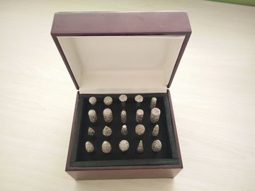 6mm شفت خلاء ریخته گری ابزار الماس الماس مونتاژ امتیاز Grit 30/45