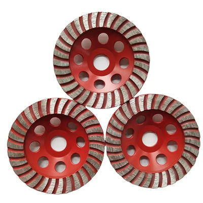 قطر قطر 125mm Turbo Cup Diamond سنگ زنی چرخ سنگ زنی # 60/80 برای سنگ یا بتن