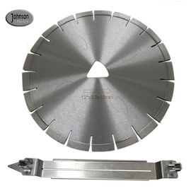 نقره ای 12 اینچ ابتدای ورودی الماس بتونی اره برش Soff Cut Skid Plates