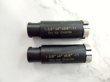 قطرهای مته اصلی الماس خشک OD 35mm با میله های برنجی برای گرانیت سخت