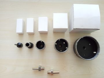 OD6mm - 100mm خلاء Diamond Core Bit Diamond بدون تراشه