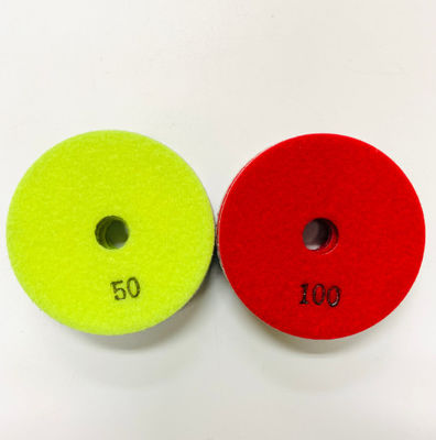 پد سرامیکی کاشی و سرامیک 100mm 100 Grit Diamond Polishing Pad