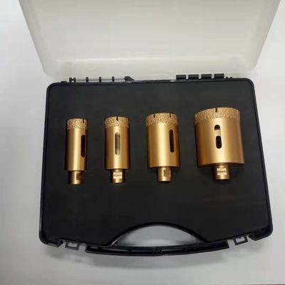 M14 4pcs 72MM مخلوط هسته چینی خشک مته بیت صفر ارتعاش