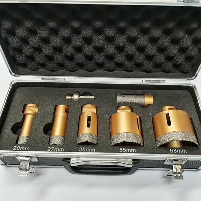 M14 سوراخ گرد کاشی هسته مته وکیوم لحیم کاری شده